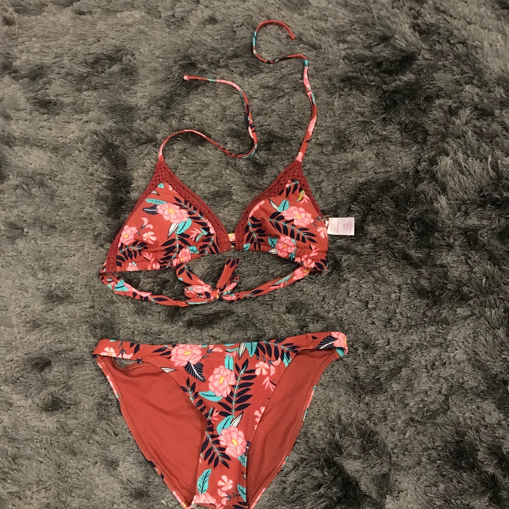 Swimsuit two piece top d/dd bottom xl